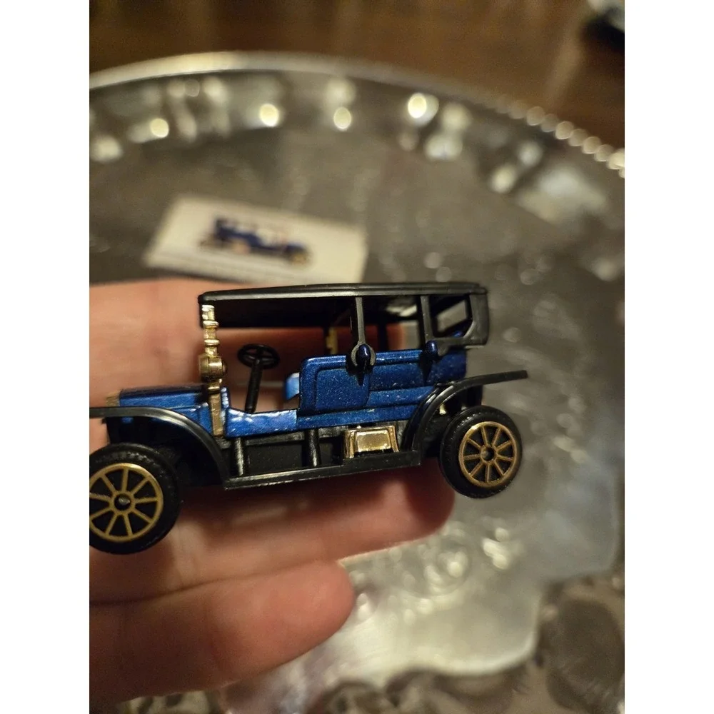 vintage High Speed Mini Die-cast Antique Car Brougham #214 produced as a...